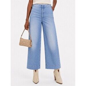 MOTHER The Cinch Greaser Ankle Jeans Despite Differences Wash Size 29 Wide Leg